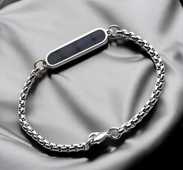 Men's Matte Black Bracelet